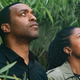 Chiwetel Ejiofor as Faraday and Naomie Harris as Justin in The Man Who Fell To Earth